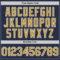 Custom Navy Old Gold-White Authentic Sleeveless Baseball Jersey