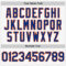 Custom White Royal-Orange Authentic Sleeveless Baseball Jersey