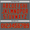 Custom Steel Gray Red-Old Gold Authentic Baseball Jersey