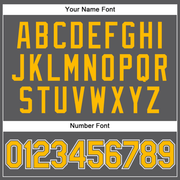 Custom Steel Gray Gold-White Authentic Baseball Jersey