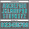 Custom Steel Gray Teal-White Authentic Baseball Jersey