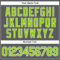 Custom Steel Gray Neon Green-White Authentic Baseball Jersey