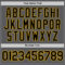 Custom Steel Gray Black-Gold Authentic Baseball Jersey