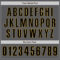 Custom Steel Gray Black-Old Gold Authentic Baseball Jersey