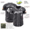 Custom Steel Gray White Authentic Baseball Jersey