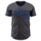 Custom Steel Gray Royal Authentic Baseball Jersey