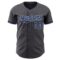 Custom Steel Gray Silver Authentic Baseball Jersey