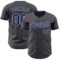 Custom Steel Gray Silver Authentic Baseball Jersey