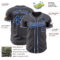 Custom Steel Gray Royal-White Authentic Baseball Jersey