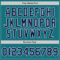Custom Teal Navy-White Authentic Baseball Jersey