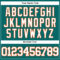 Custom Teal White-Orange Authentic Baseball Jersey