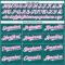 Custom Teal White-Pink Authentic Baseball Jersey