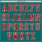 Custom Teal Red-White Authentic Baseball Jersey