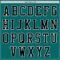 Custom Teal Black-White Authentic Baseball Jersey