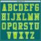 Custom Teal Neon Green-White Authentic Baseball Jersey