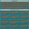 Custom Teal Orange Authentic Baseball Jersey