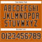 Custom Texas Orange Brown-White Authentic Baseball Jersey