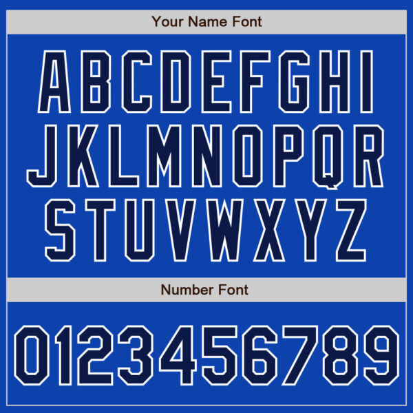 Custom Thunder Blue Navy-White Authentic Baseball Jersey
