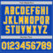 Custom Thunder Blue Gold-White Authentic Baseball Jersey