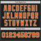 Custom Black Orange-Teal Authentic Two Tone Baseball Jersey