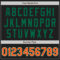Custom Black Orange-Kelly Green Authentic Two Tone Baseball Jersey