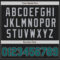 Custom Black Teal-Gray Authentic Two Tone Baseball Jersey