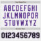 Custom White Black-Purple Authentic Two Tone Baseball Jersey