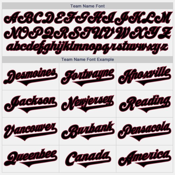 Custom White Black-Crimson Authentic Two Tone Baseball Jersey