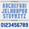 Custom White Royal-Light Blue Authentic Two Tone Baseball Jersey