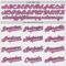 Custom White Pink-Kelly Green Authentic Two Tone Baseball Jersey