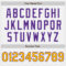 Custom White Gold-Purple Authentic Two Tone Baseball Jersey