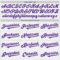 Custom White Purple Authentic Two Tone Baseball Jersey