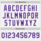 Custom White Purple Authentic Two Tone Baseball Jersey