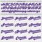 Custom White Purple-Gray Authentic Two Tone Baseball Jersey
