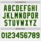 Custom White Green-Neon Green Authentic Two Tone Baseball Jersey