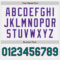 Custom White Kelly Green-Purple Authentic Two Tone Baseball Jersey