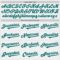 Custom White Teal Authentic Two Tone Baseball Jersey