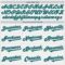 Custom White Teal-Gray Authentic Two Tone Baseball Jersey