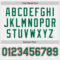 Custom White Kelly Green-Red Authentic Two Tone Baseball Jersey