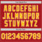 Custom Red Gold-White Authentic Two Tone Baseball Jersey