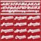 Custom Red White-Gray Authentic Two Tone Baseball Jersey