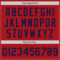 Custom Red Navy Authentic Two Tone Baseball Jersey