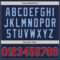 Custom Navy Red-Light Blue Authentic Two Tone Baseball Jersey