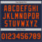 Custom Navy Orange Authentic Two Tone Baseball Jersey
