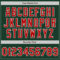 Custom Green Red-White Authentic Two Tone Baseball Jersey