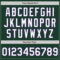 Custom Green White-Purple Authentic Two Tone Baseball Jersey