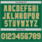 Custom Kelly Green Old Gold-White Authentic Two Tone Baseball Jersey