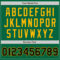 Custom Kelly Green Black-Gold Authentic Two Tone Baseball Jersey