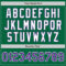 Custom Kelly Green Purple-White Authentic Two Tone Baseball Jersey