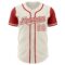 Custom Cream Red Authentic Two Tone Baseball Jersey
